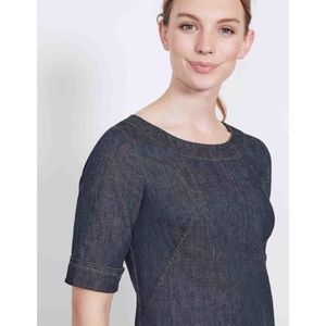boden freya denim dress